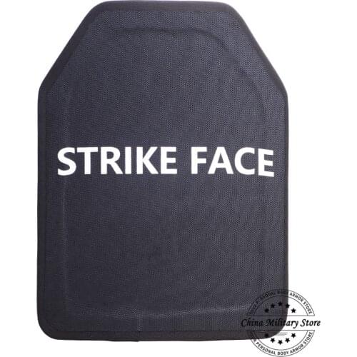 NIJ Level 3 III Alumina & PE Stand Alone Military Bulletproof Plate Ballistic Panel Strike Face Ceramic Ballistic Plate-S Size