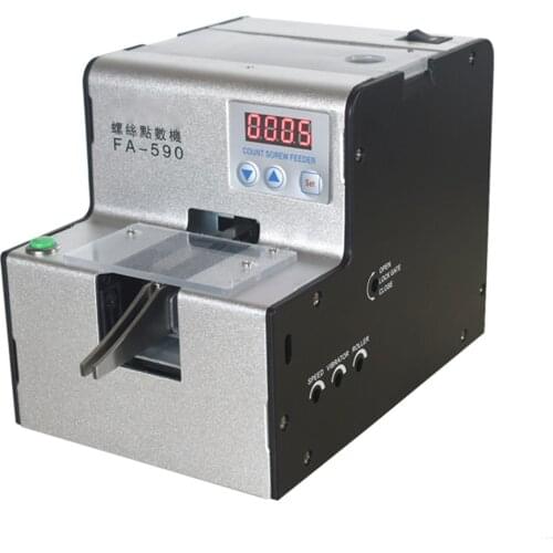 Automatic screw counting machine FA-590 screw counter 1.0-5.0 adjustable rail screw counting machine