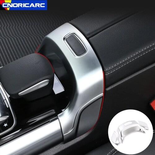 Car Center Console Armrest Box Switch Button Decoration Trim For Mercedes Benz B Class W247 GLB X247 GLA Interior Accessories