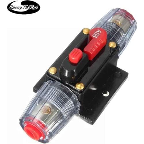 Car circuit breaker self-recoverable circuit breaker car audio fuse holder power supply insurance