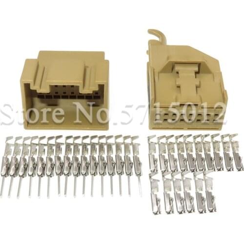 16 Hole 8E0 972 416 A Auto Reversing Radar Wire Socket Parking Module Connector 8E0972416A For Audi VW