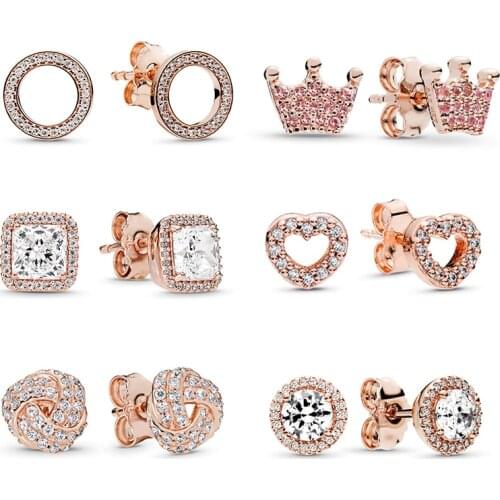 Женские золотые серьги BAOPON China At AliExpress