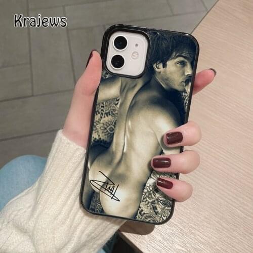 Krajews The Vampire Diaries Ian Somerhalder coque Phone Case for iPhone 12 mini 5 6S 7 8 PLUS X XS XR 11 PRO MAX SE 2020 Cover