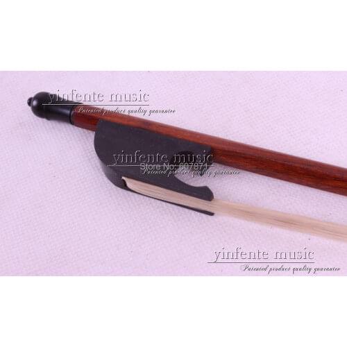 T 1 pcs Brazil wood Model Strai 4/4 Violin Bow Baroque white horsetail Straight 1