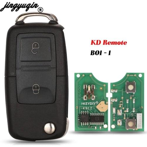 Jingyuqin b01-2 2 buttons kd Remote For Vw Style Remote Key For kd900 (kd200) machine (1 piece)