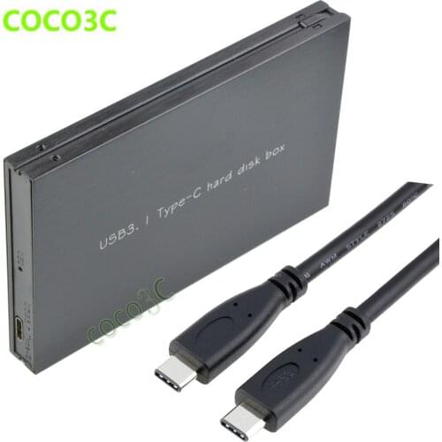 2.5" SATA 6Gbps SSD Enclosure For New Macbook 10Gb/s USB 3.1 Type-C to SATA 3.0 USB-C to SATA III HDD Mobile Case ASM1351