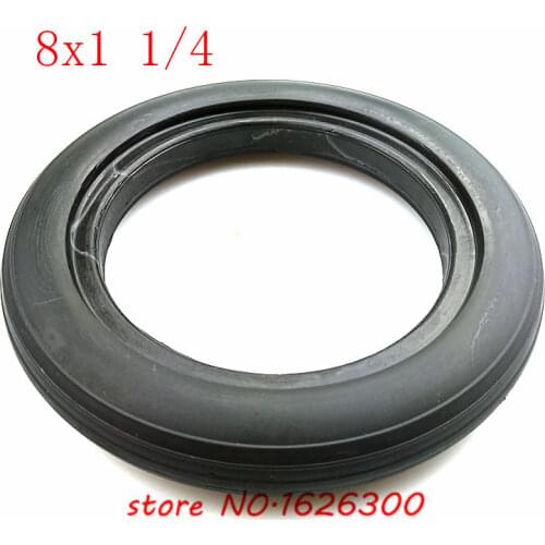 Lightning shipment 8x1 1/4 (200x45) Electric scooter solid tyre 8*1 1/4 200*45 non inflation solid tyre 8 inch tyre
