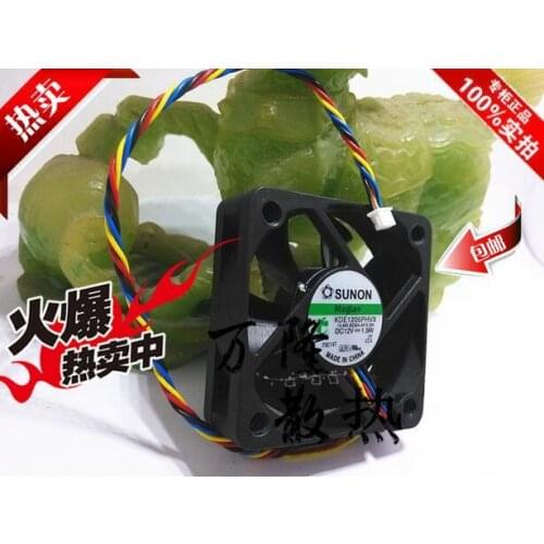 Original for SUNON 50*50*15 5CM 12V 1.9W KDE1205PHVX 4-wire PWM Speed Control Cooling Fan