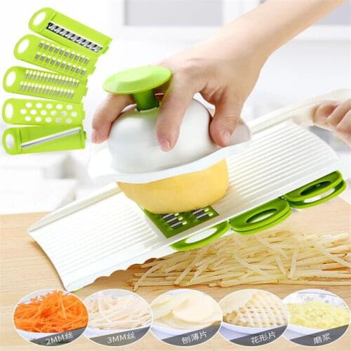 Vegetable Cutter with Steel Blade Mandoline Slicer Potato Peeler Carrot Cheese Grater vegetable slicer Kitchen Accessories