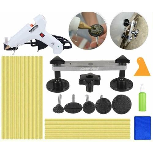 PDR Tool Paintless Dent Removal Glue Gun Pulling Bridge Hail Repair Kit