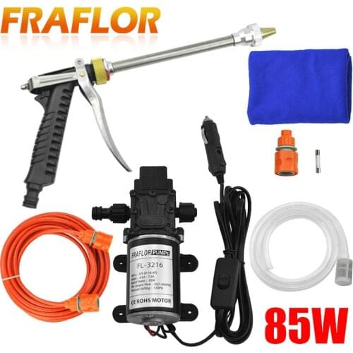 12V 85W Car Washer Gun Pump High Pressure Washer Cleaner Care Washing Machine Electric Cleaning Auto Tool lavadero de autos