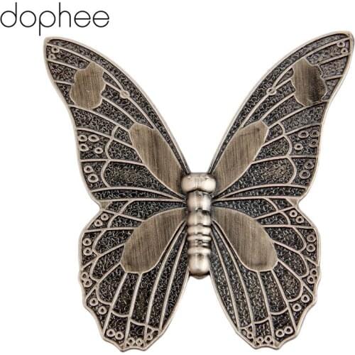 Antique Vintage Butterfly Knob Kitchen Handle Dresser Drawer Cabinet Knob and Handle Furniture Hardware Bronze