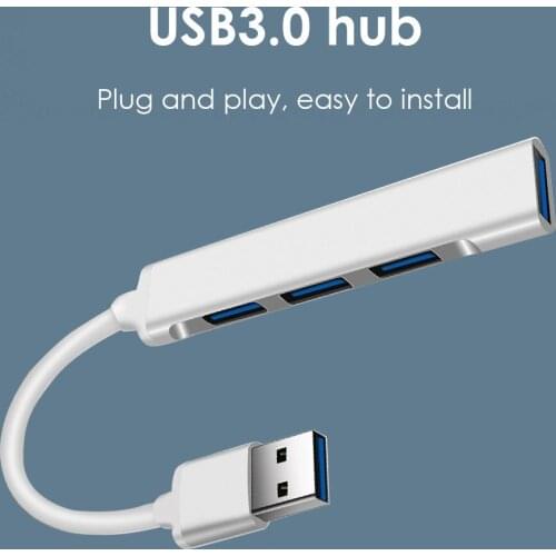 USB 3.0 Type-C Hub C 4 Ports Multi Splitters Adapter Laptop Multi Splitter Adapter OTG for PC Computer Accessories