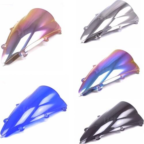 Windshield black white blue suitable for Yamaha YAMAHA YZF R1 04-06 front windshield motorcycle deflector R1 04 05 06