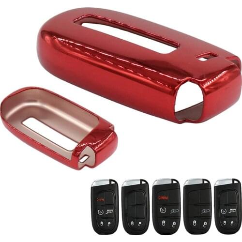 XtremeAmazing Red TPU Remote Smart Key Fob Shell Protective Cover Case Cap