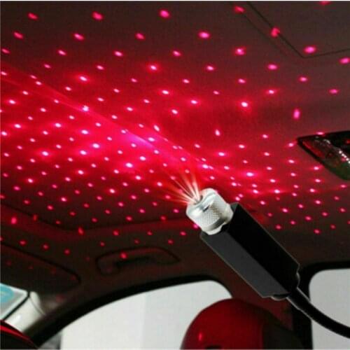 Star Projector Ceiling Lights led decoration USB Night Light LED USB Car Light Interior Lamp Night USB Projector Starlight