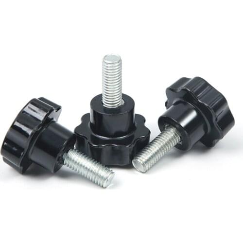 2pcs Torx handle screw knob M8 star handle screw plastic seven-star bakelite bolt