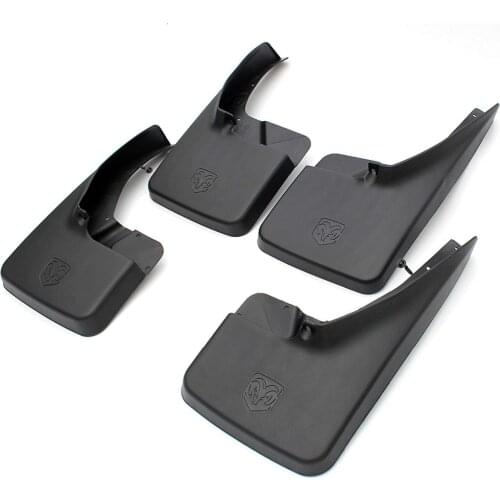 For Dodge Ram 1500 2500 3500 2009-2016 4PCS Band New Splash Guar Mud Guards Mud Flaps Fender Car Styling Auto Accessories