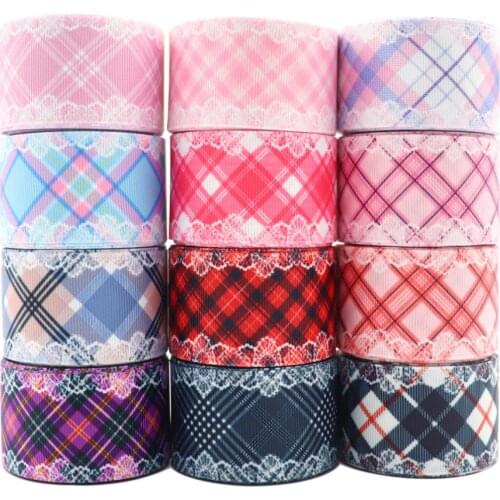 50 Yards 1-1.5'' 25MM/38MM Lolita Lace Ribbon For Hair Bows DIY Crafts Handmade Accessories Y2021032202