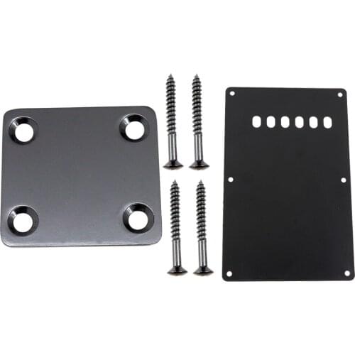 50x Pickguard Mounting Screws with Back Cover Neck Plate for Electric Guitar Replacement Parts