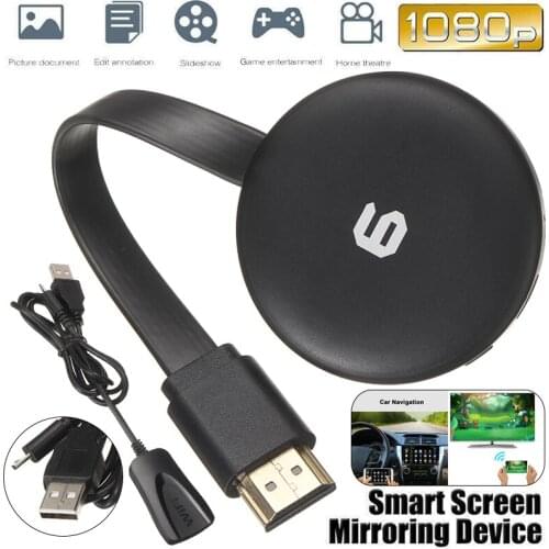 G6 TV Stick Wireless HDMI-compatible Display Dongle For Google Mini 6th Gen HDMI-compatible 1080P HD Video Media TV Streamer