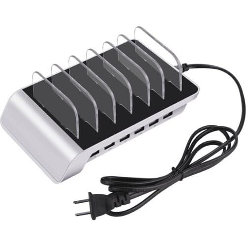 Fast Charging multi port USB phone charger 6 Ports Station Dock Stand Holder For iPhone X 8 7 6 6S 5 Samsung xiaomi redmi HTC