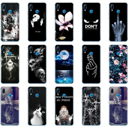 For Huawei Nova 3 3i 3e Case Soft TPU Silicon Back Phone Case Cover for Nova3 nova3i INE-LX2 INE-LX9 Protective Coque Bumper