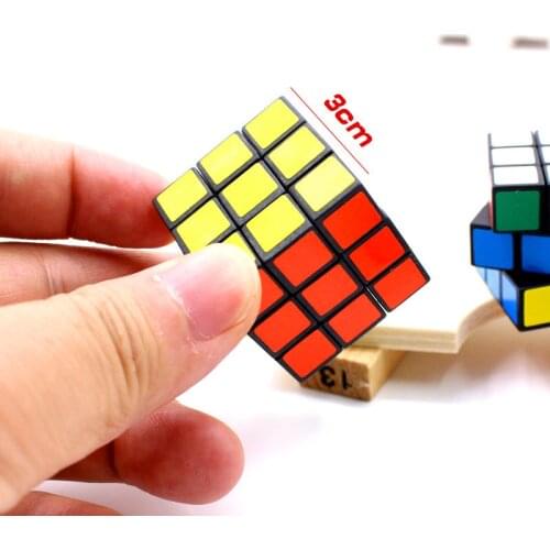 3CM Baby Magic Cubes Twist Puzzle Speed Classic Plastic Toys Learning Education for Children Puzzles & Magic Cubes I0103