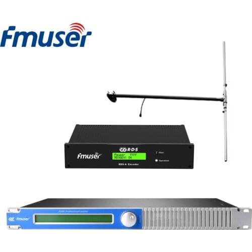 FMUSER 100W 150W FM Broadcast Transmitter+DP100 Antenna+Cable Set With Digital RDS Encoder Radio Data System Encoder For FM Radi
