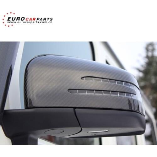 G63 carbon fiber mirror cover fit for G-class W463 G63 G65 mirror cover to replace original into carbon fiber material