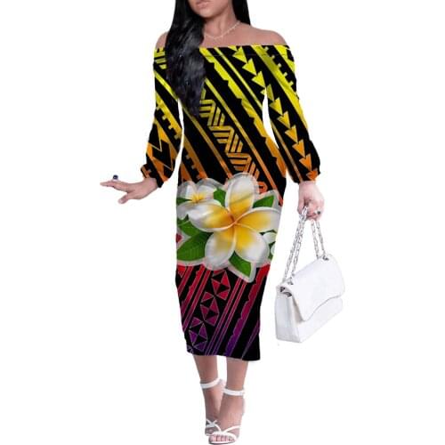 HYCOOL Fashion Women Elegant Vintage sweet Hawaii Flower Dress Stylish Sexy Casual Slim Beach Summer Sundress Female vestidos