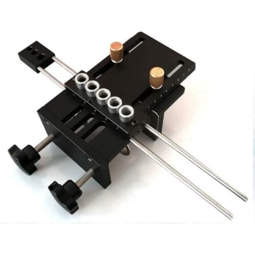 Dome puncher combination / three in one positioner woodworking hole opener DIY tool