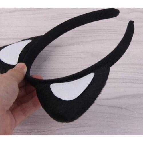 Fashion Women Plush Tiger Leopard Cat Ear Headband Hair Band Cosplay Party Fancy Q1FE