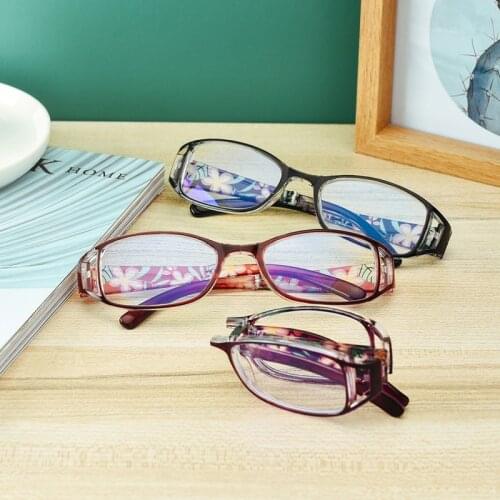 2021 New Printing Anti-Blue Light Reading Glasses Women Men Computer Presbyopia Reading Eyeglasses +1.0+1.5+2.0+2.5+3.0+3.5+4.0