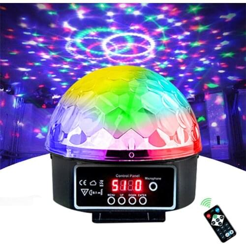 21 Mode Disco Light Soundlights With Remote Control Disco Ball DJ Light Party Christmas Halloween Stage Lamp Home Party Supplies