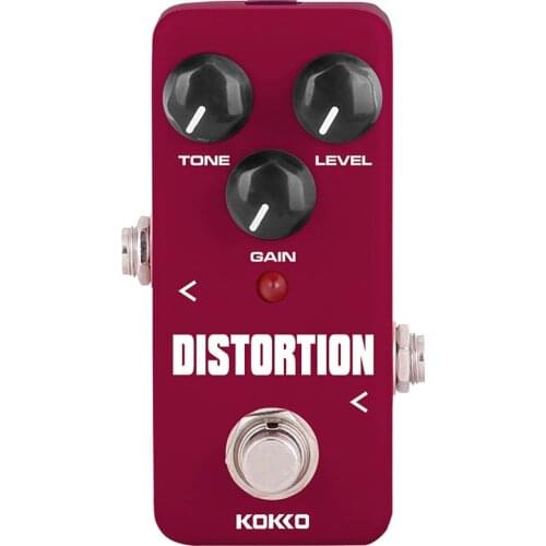 Electric Guitar Distortion Pedal Mini Portable Music Instrument Monoblock Effector DC 9V