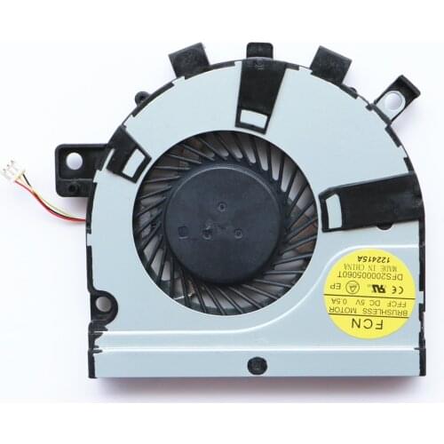 New Cpu Fan For Toshiba Satellite M40T-AT02S M50-A M40T E45T U40T U50 U50D U50D-A Cpu Cooling Fan DFS200005060T FFCF DC5V 0.5A