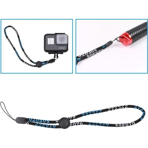 High Quality Handheld Selfie-Stick Hand Rope Adjustable Wrist Strap For Go pro Hero 3 3+ 4 SJ4000 Sport Camera