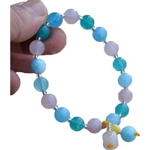 XUANXIANGYUYE Pink Bracelets