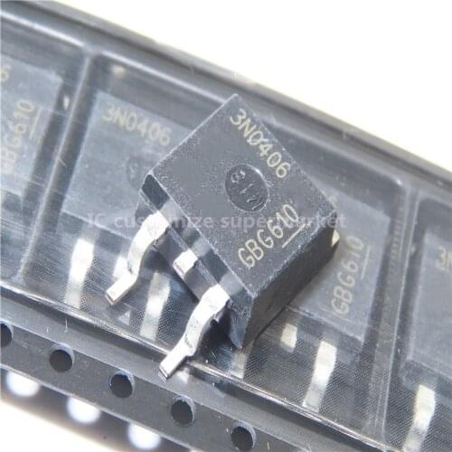 10PCS/LOT 3N0406 IPB80N04S3-06 TO-263-3 40V 80A SMD Triode