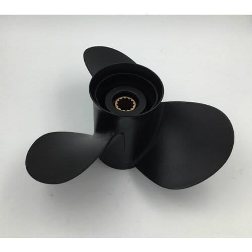 11 1/2x11 for 40-50hp Johnson propellers 14 teeth spline aluminium propellers Johnson boat accessories marine propellers