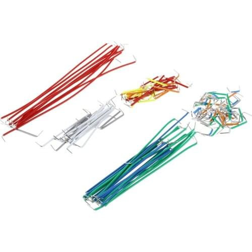 140pcs U Shape Solderless Breadboard Jumper Cable Wire Kit for Arduino Shield