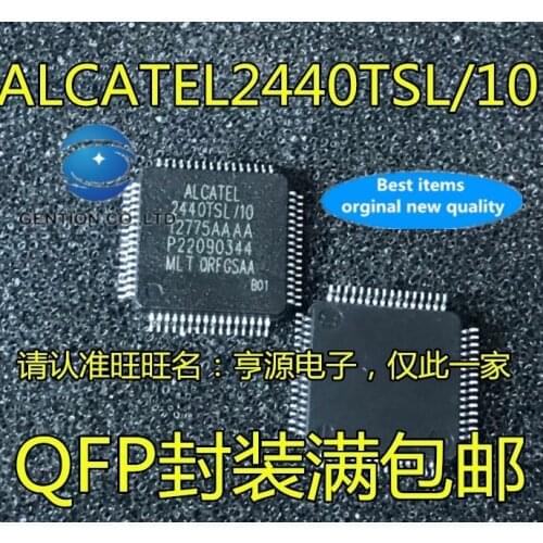 5PCS ALCATEL2440TSL/10 QFP64 in stock 100% new and original