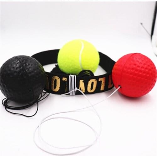 Boxing Reflex Speed Punch Ball Sanda Boxer Raising Reaction Force Hand Eye Training Set Stress Gym Boxing Muay Thai Exercise