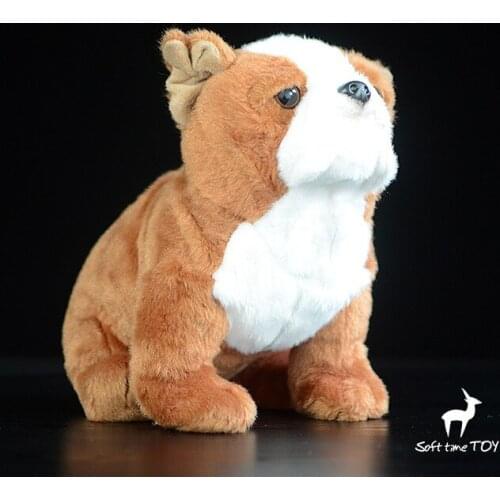 Kids Toys Stuffed Animal Bulldog Doll Toy Plush Kawaii Dolls Birthday Gifts
