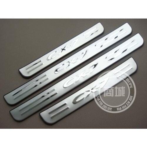 For Mazda CX-7 CX7 2007 2008 2008 2010 2011 2012 2013 2014 2015 High Quality Stainless Steel Scuff Plate/door Sill Car Styling
