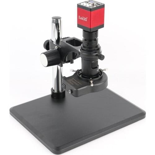 13MP 720P HDMI VGA Digital Industry Video Inspection Microscope Camera 200X C Mount Lens For PCB Soldering Phone Repair PCB