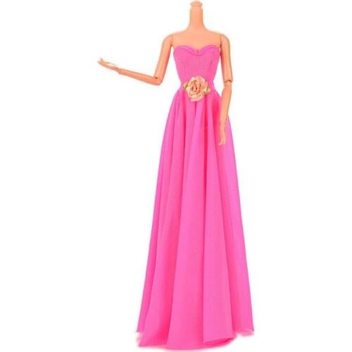 Beautiful Handmade Fashion Clothes Dress For mini Doll Clothes Gown For 11.8inch doll dresses