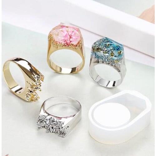 Metal Ring Sizer 16/17/18mm Ring Tool Resina UV Tool For Making Jewelry Ring UV Resin Epoxy Mold Jewelry Accessories