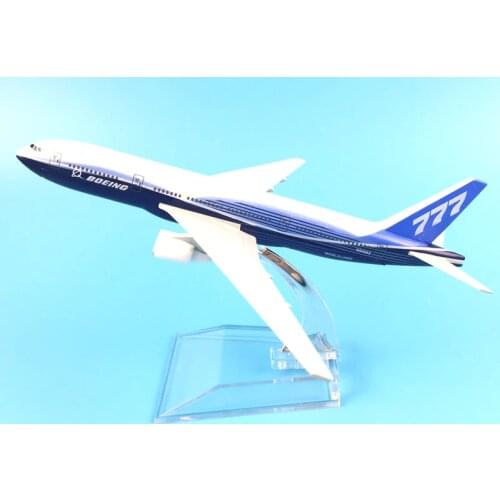 16cm Metal Aircraft Plane Model Air A380 Boeing 747 400 777 DHL Airbus Airplane Model kids toys w Stand Collection Gift kids toy